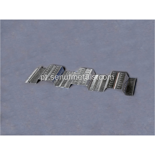 Máquina formadora de rolos de perfis metálicos de alumínio para piso